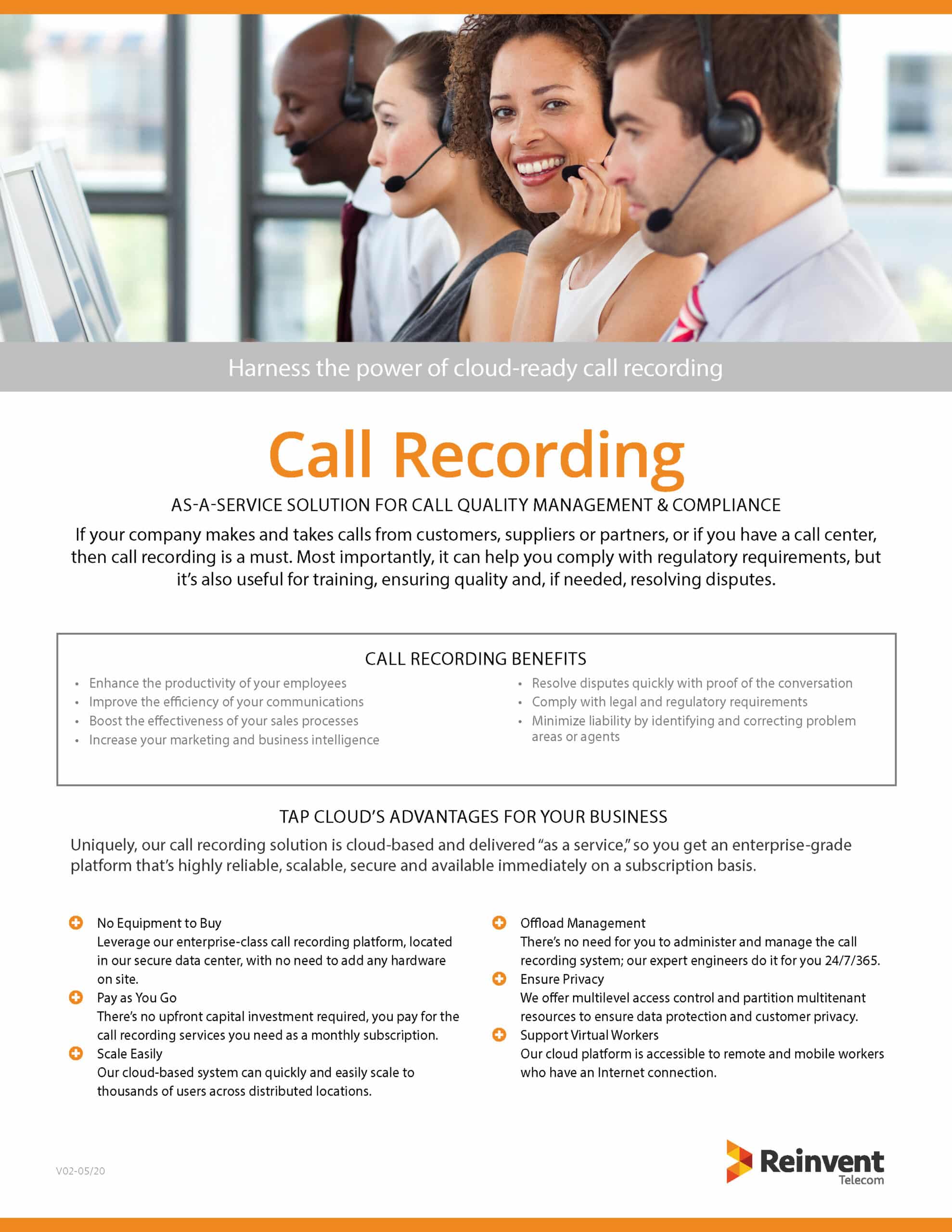 Call Recording Flyer
