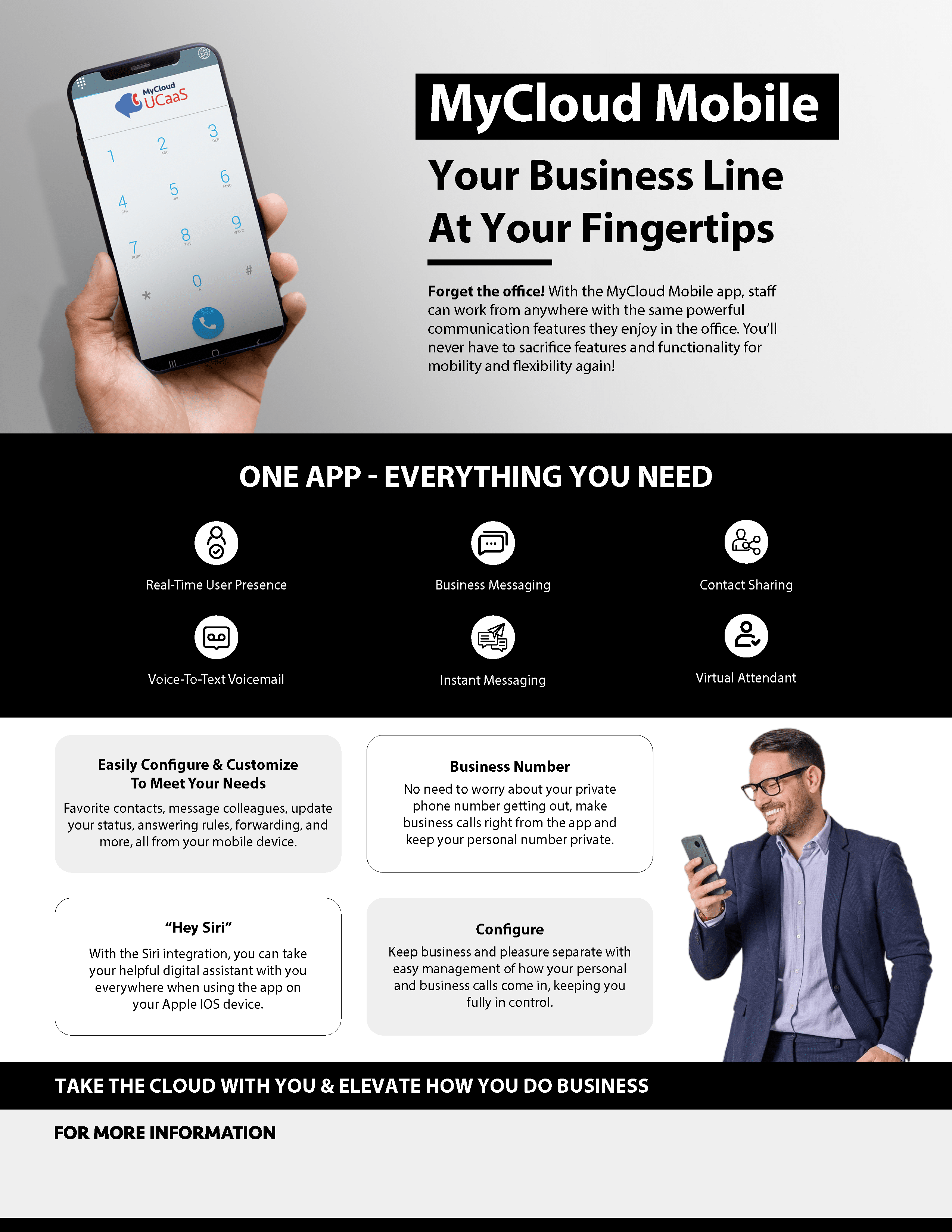 MyCloud Mobile Flyer Image