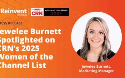 Reinvent Telecom’s Jewelee Burnett Spotlighted on the 2025 Women of the Channel List